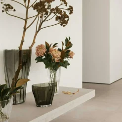 Reed Vase 50 cm, Clear