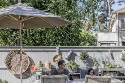 Reggio Parasol Ø300 cm, Taupe