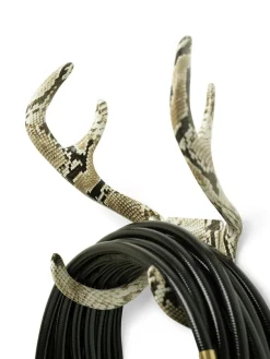 Reindeer Wall Mount, Black