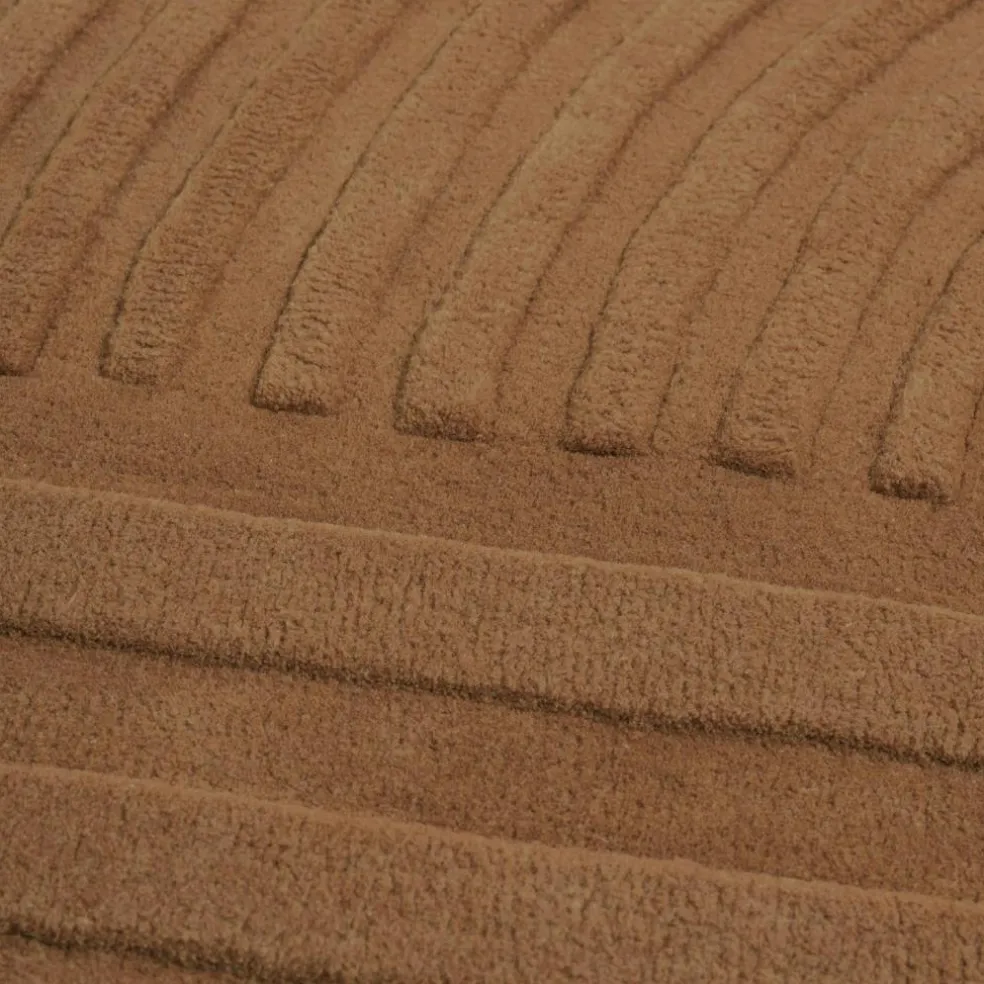 Relevo Wool Rug Off-white, 170x240 cm