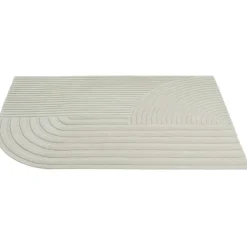 Relevo Wool Rug Off-white, 170x240 cm