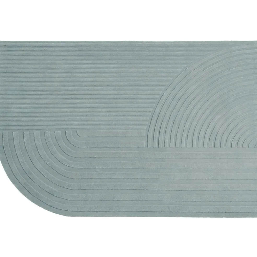 Relevo Wool Rug Off-white, 170x240 cm