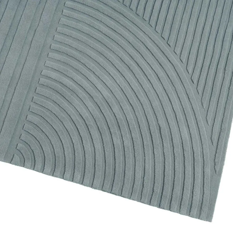 Relevo Wool Rug Off-white, 170x240 cm