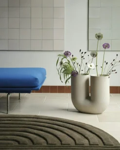 Relevo Wool Rug Off-white, 170x240 cm