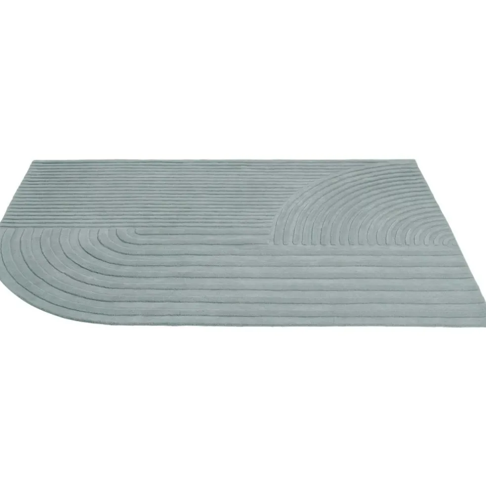 Relevo Wool Rug Off-white, 170x240 cm