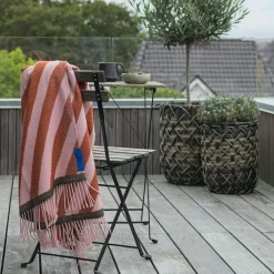 RETRO Throw 125x170 cm, Brown