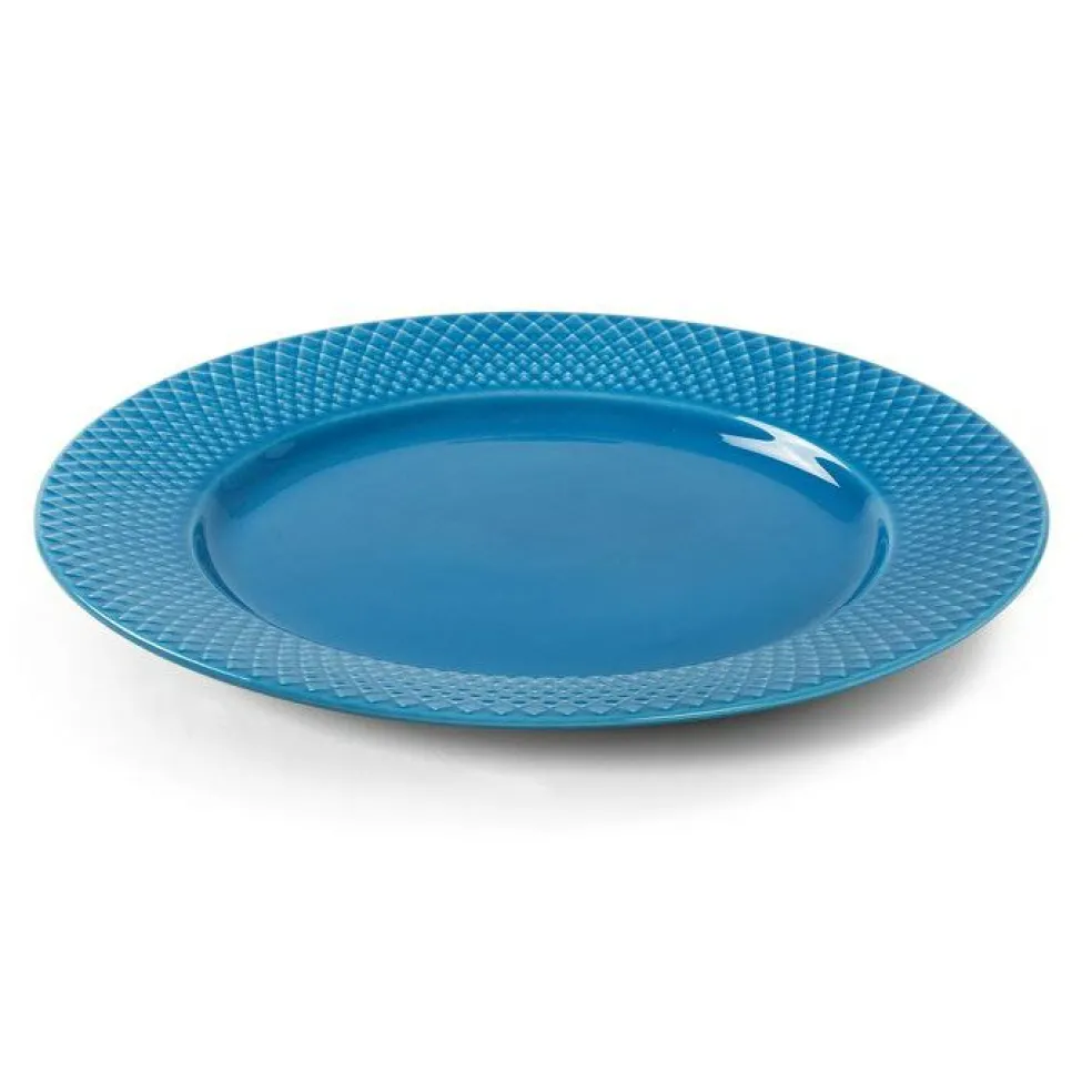 Rhombe Color Dinner Plate Ø27 cm, Blue