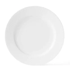 Rhombe Plate 21 cm, White