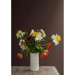 RIBBON Vase Off-white, Large