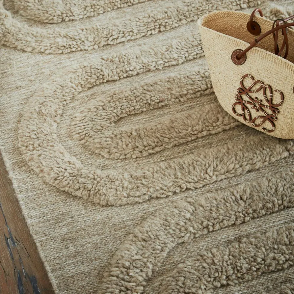 Riklund Wool Rug 160x230 cm, Off-white