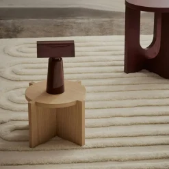 Riklund Wool Rug 160x230 cm, Off-white