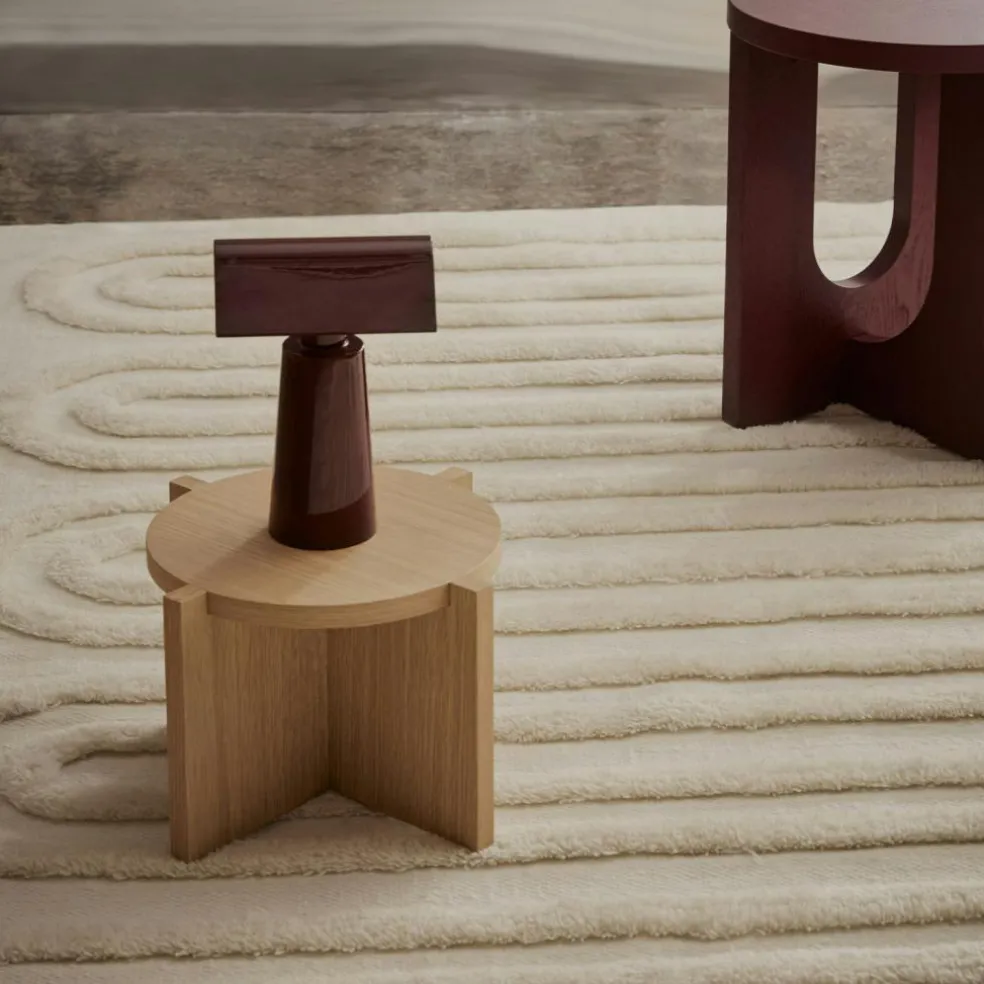 Riklund Wool Rug 160x230 cm, Off-white