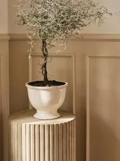 Rillo Pedestal Fibre Clay, 78 cm