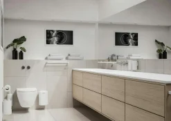 Rim Wall Paper Bin 3.3 L, Black