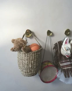 Ripple Knob Wall Hook 9 cm, Silver