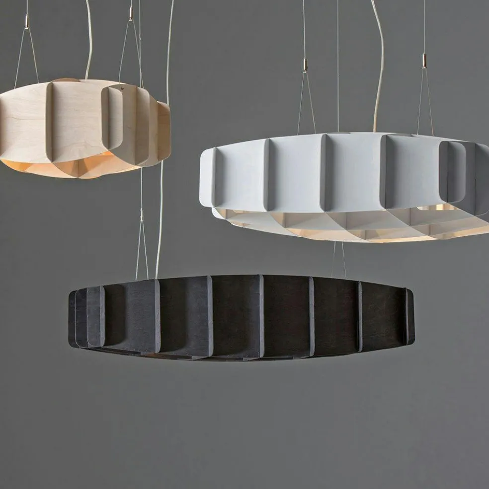 Ristikko 95 Pendant, Black