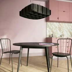 Ristikko 95 Pendant, Black