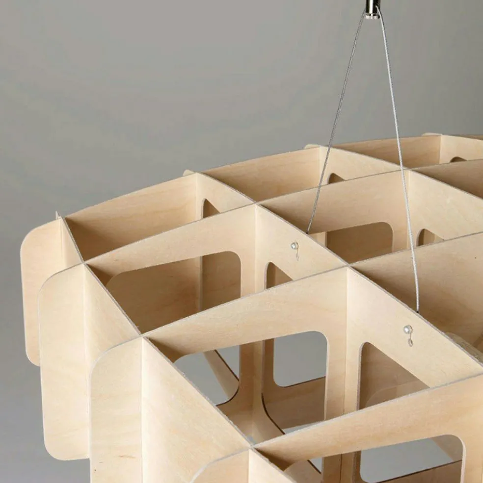 Ristikko 95 Pendant, Black