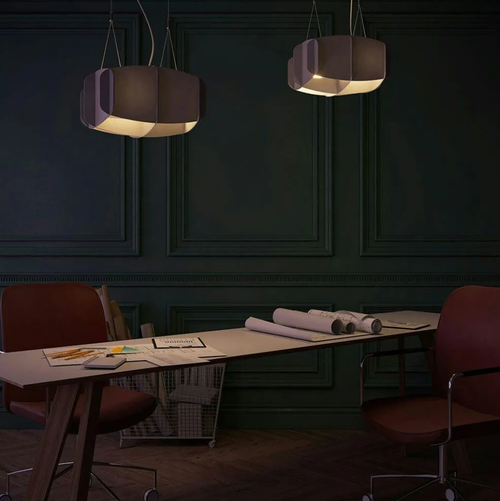 Ristikko 95 Pendant, Black