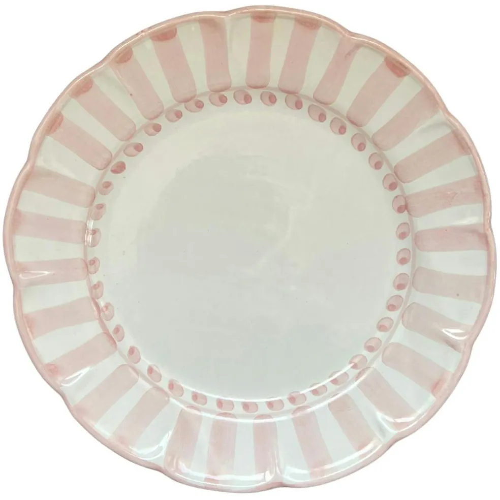 Riviera Dinner Plate 26 cm, Pink