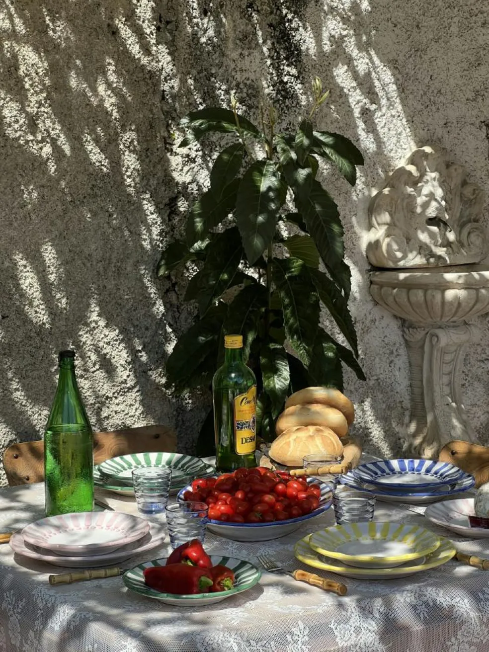 Riviera Dinner Plate 26 cm, Pink