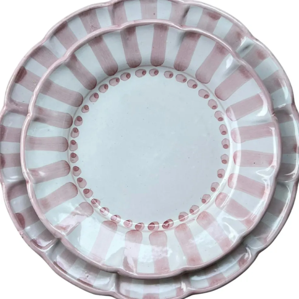 Riviera Dinner Plate 26 cm, Pink