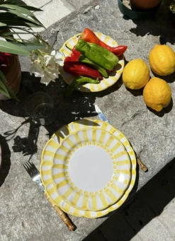 Riviera Serving Dish Oval 37 cm, Yellow