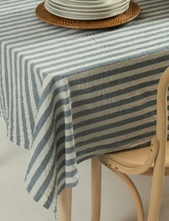 Riviera Tablecloth 145x250 cm, Azure