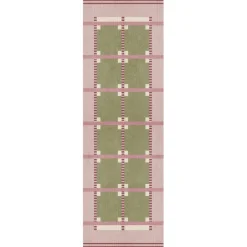 Röllakan Ruth Wool Rug 75x240 cm, Summer Sky