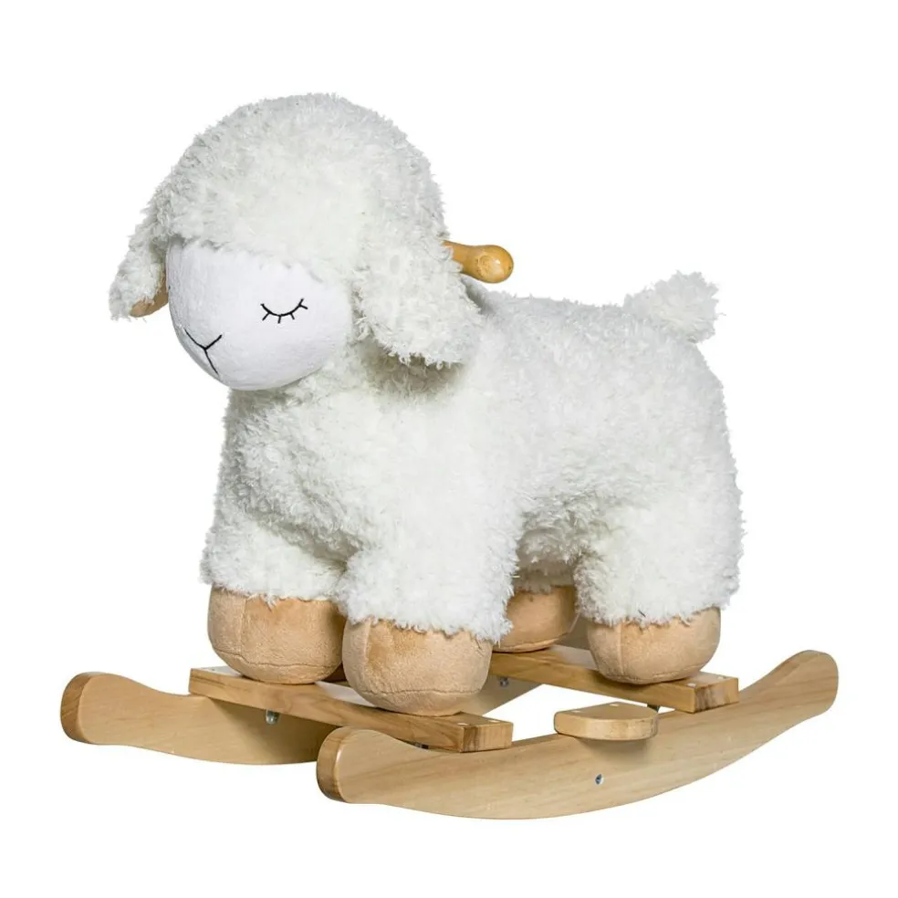 Rocking Horse, Nature/White