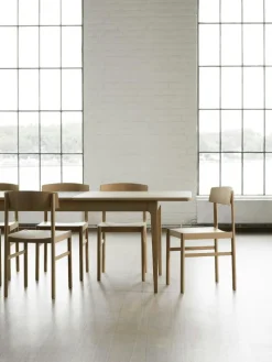 Rod Chair, White Wax Oiled Oak