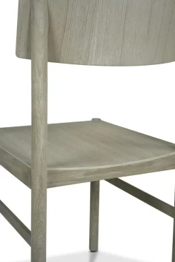 Rod Chair, White Wax Oiled Oak