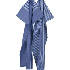 Ronja+ Robin Tea Towel 50x70 cm 2-pack, Blue / White