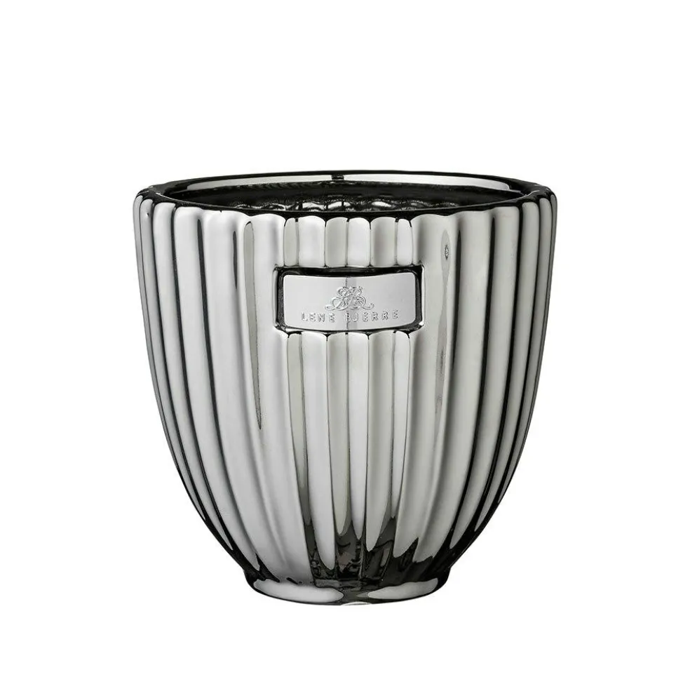Rosalie Flower Pot Small, Silver