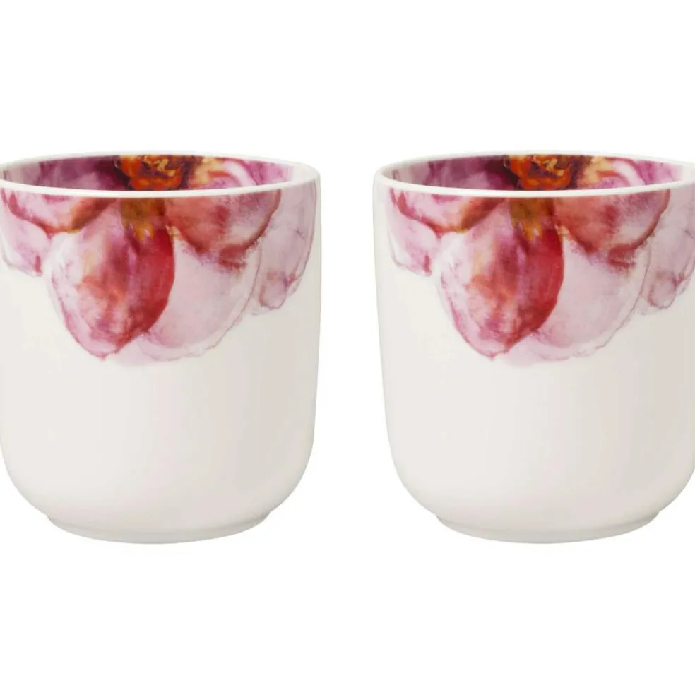 Rose Garden Mugs, 2-pack