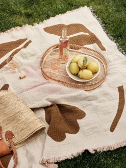 Rosita Throw 130x180 cm, Black