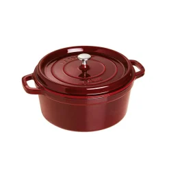 Round Cocotte in Cast Iron 6,7 L, Basil Green