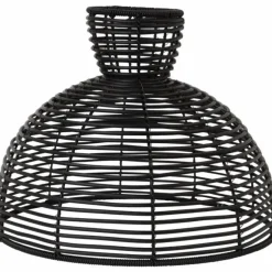 Runde Lampshade Black, 200 mm