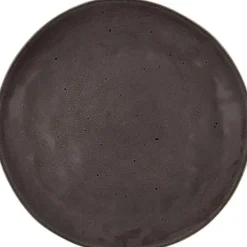 Rustic Dinner Plate Ø27,5 cm, Dark Grey Melange