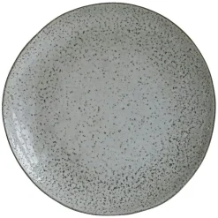 Rustic Plate Ø27,5 cm, Grey / Blue