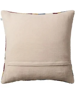 Sagar Cushion Cover Bouclé 50x50 cm, Cognac/Masala Yellow