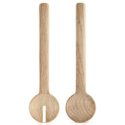 Salad Servers, Oak
