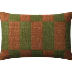 Samar Cushion Cover 40x60 cm, Terracotta / Cactus Green