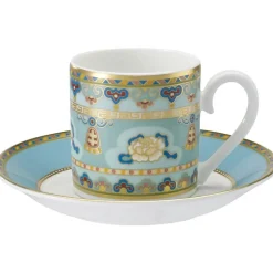 Samarkand Aquamarin Espresso Cup With Saucer