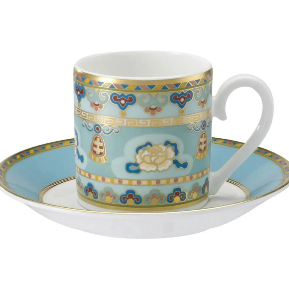 Samarkand Aquamarin Espresso Cup With Saucer