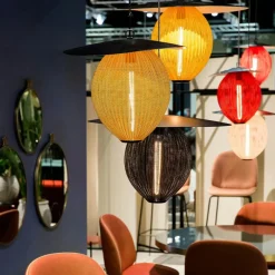 Satellite Pendant 27 cm, Shy Cherry