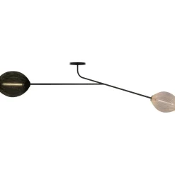Satellite Wall/Ceiling Lamp, Soft Black