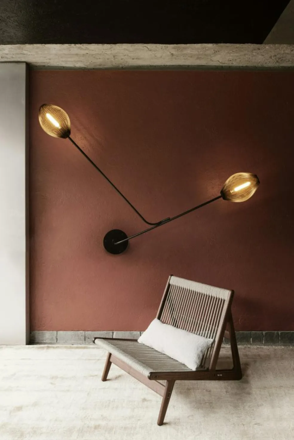 Satellite Wall/Ceiling Lamp, Soft Black