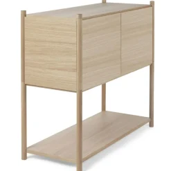 Sceene Bookcase C, Black Oak