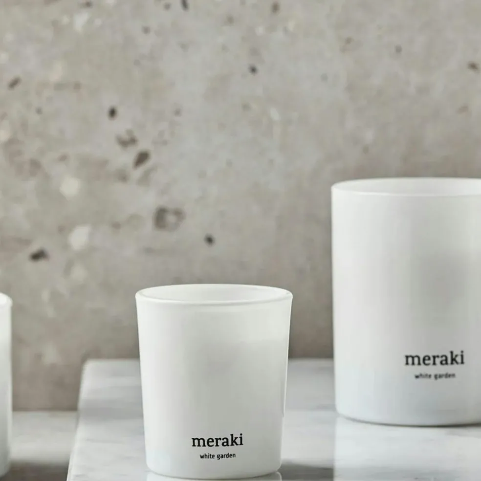 Scented Candle 2-pack, White garden